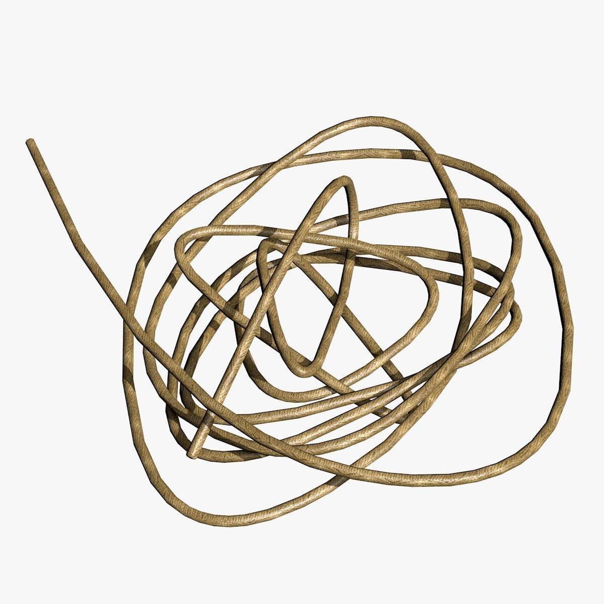 4 Different Rope Models  3D model_17