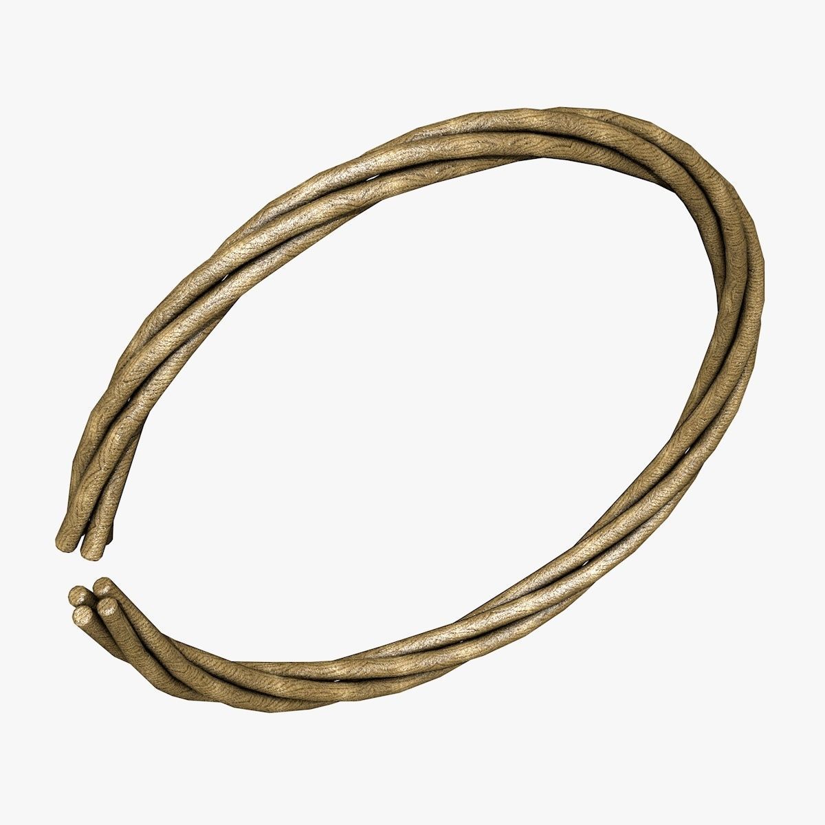 4 Different Rope Models  3D model_30