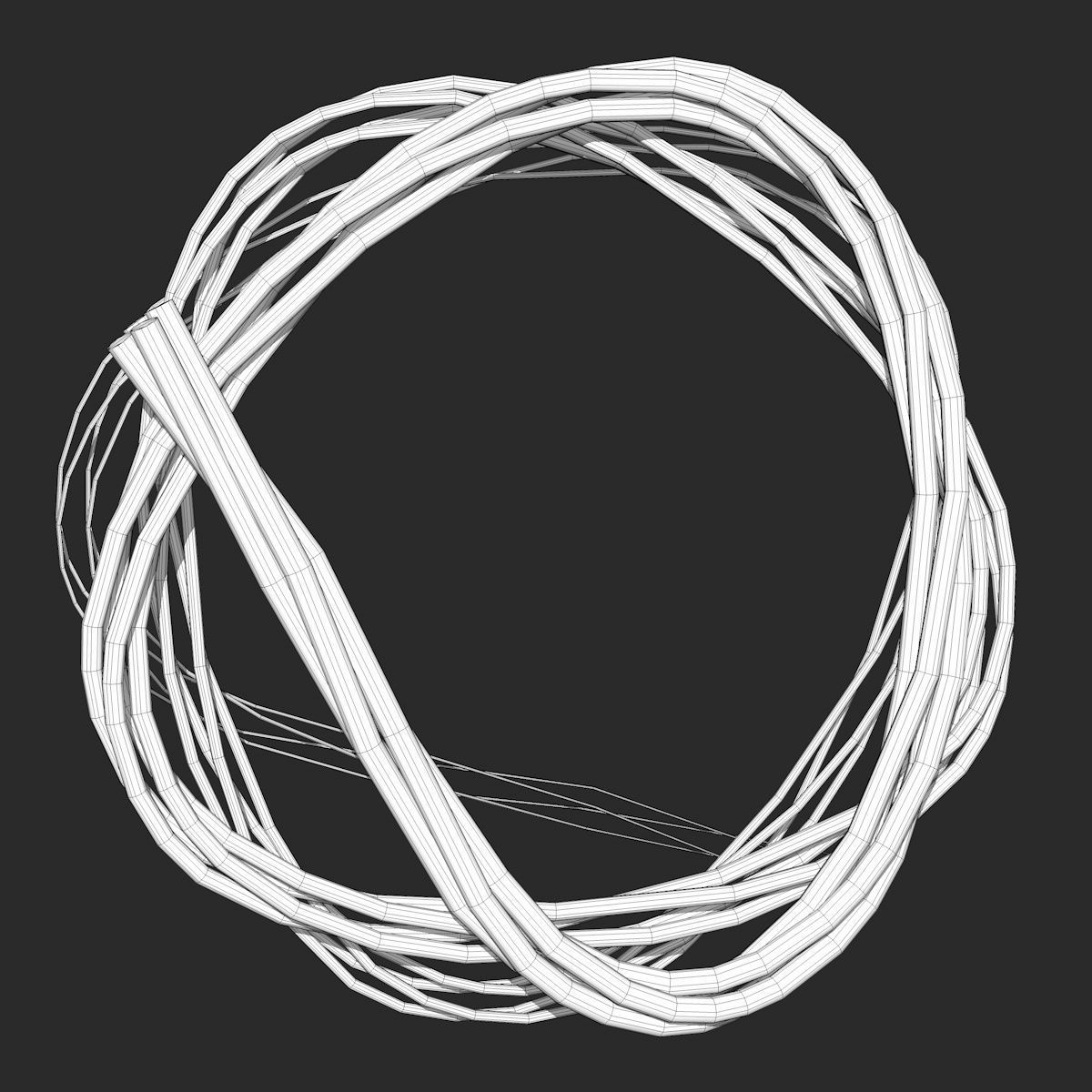 4 Different Rope Models  3D model_8