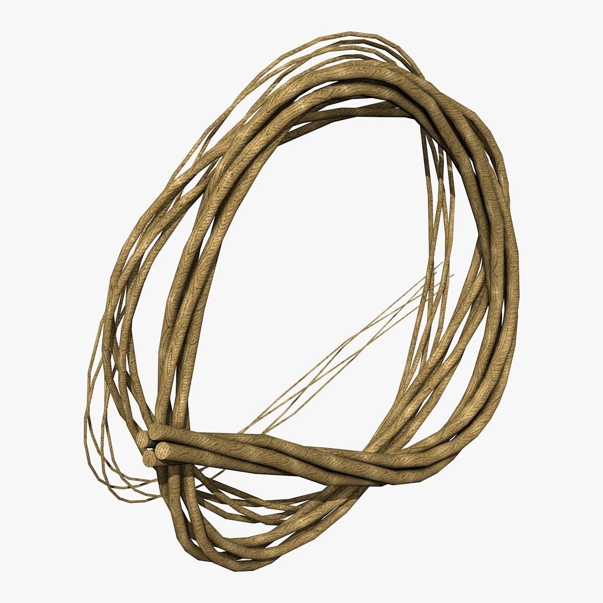 4 Different Rope Models  3D model_5