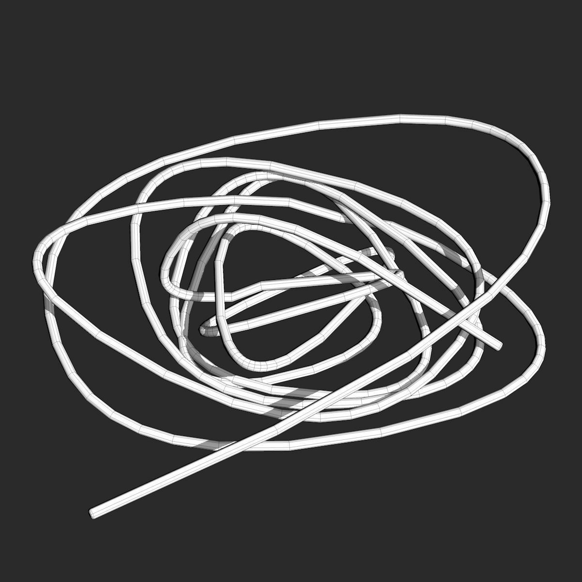 4 Different Rope Models  3D model_23