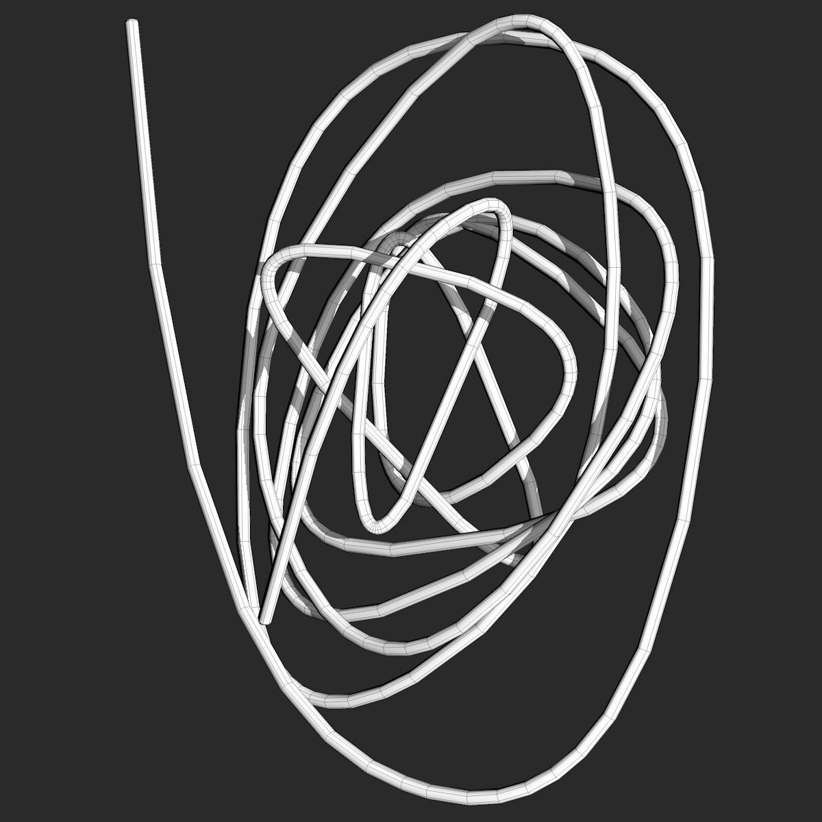 4 Different Rope Models  3D model_25