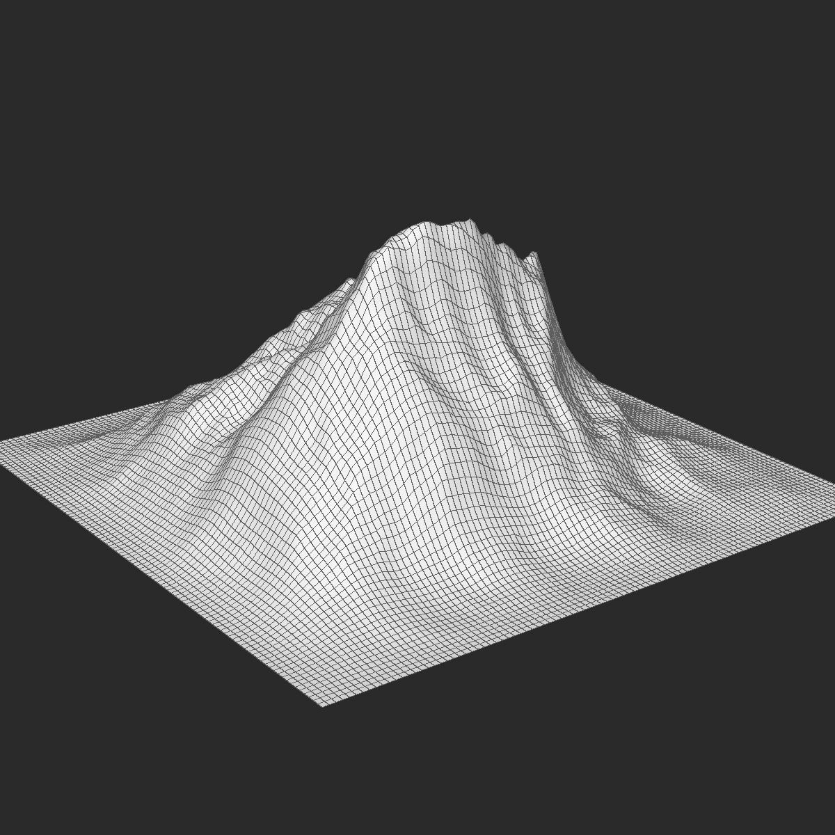 Mountain 3D model_8