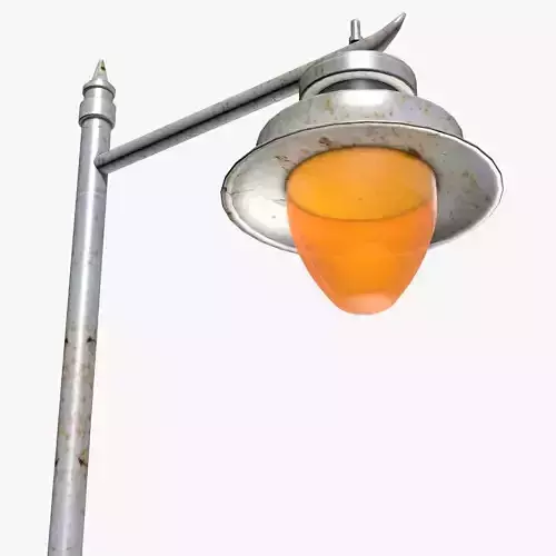 Rusty Street Lantern 