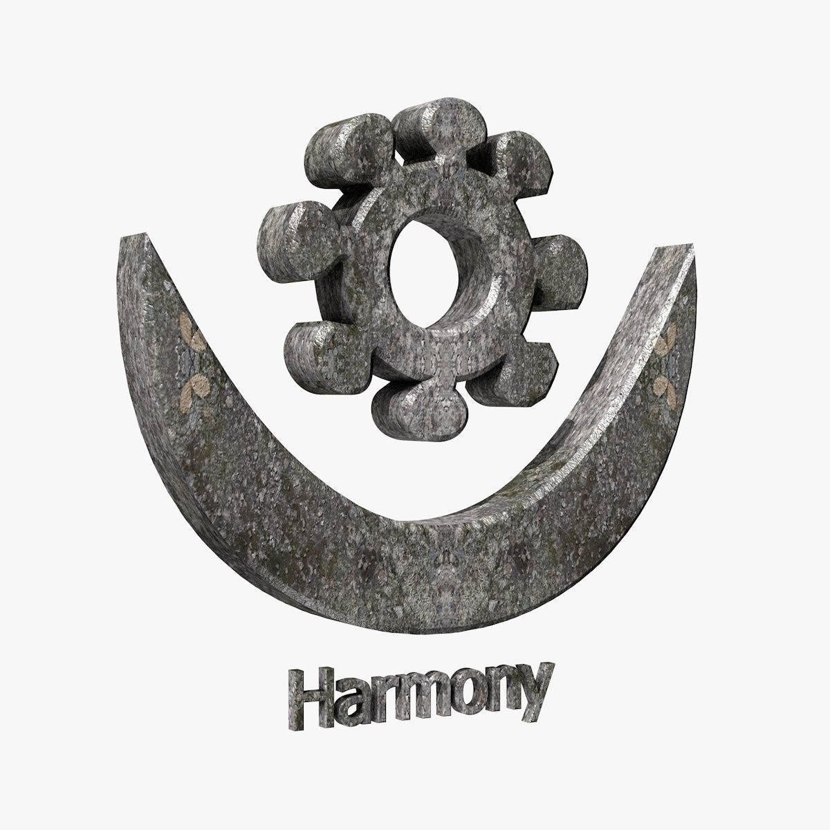 Harmony Symbol 3D model_1