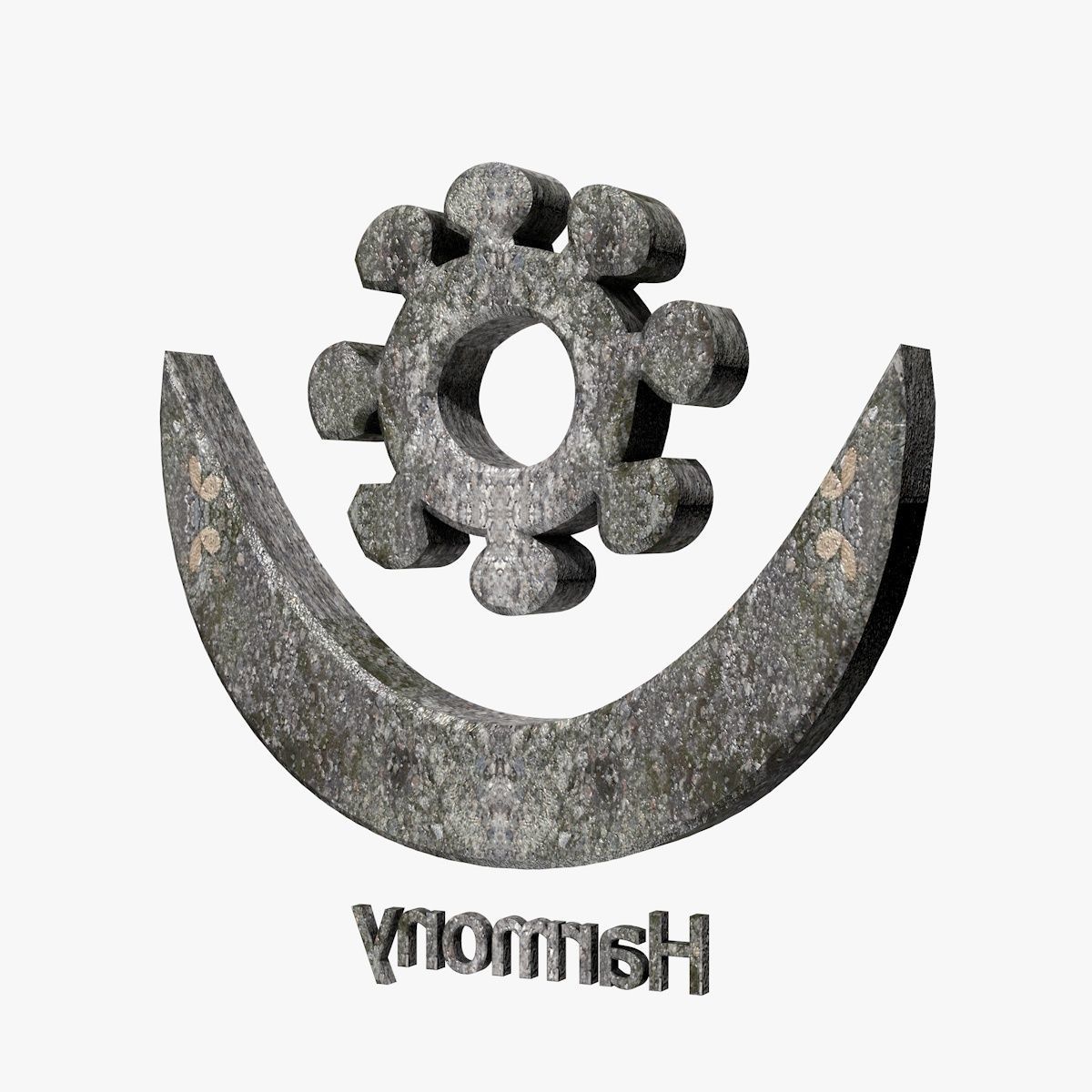 Harmony Symbol 3D model_3