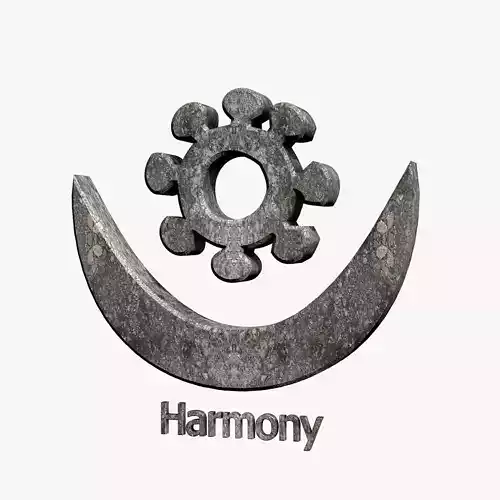 Harmony Symbol 3D model