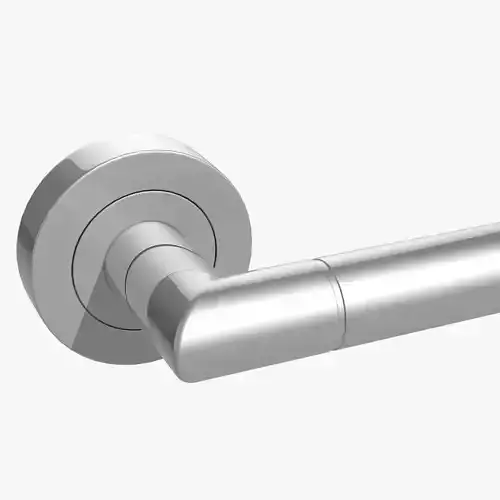 Metallic Modern Door Handle 3D model