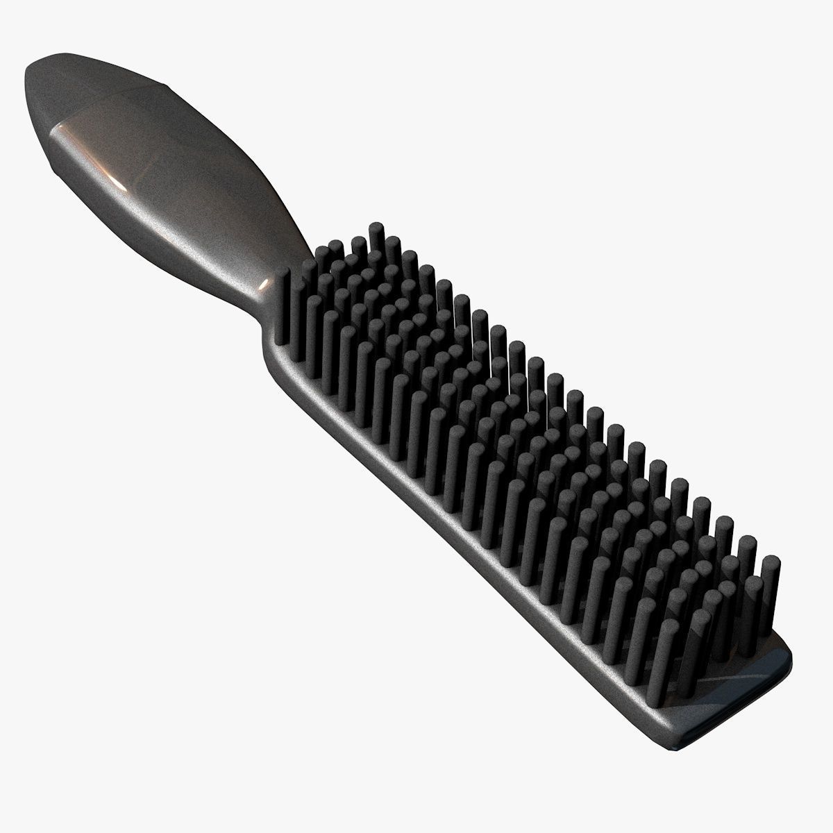 Black Dog Hair Brush
