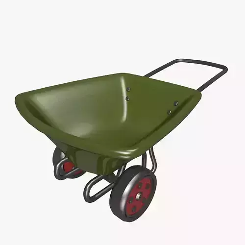 Cartoon Wheelbarrow 