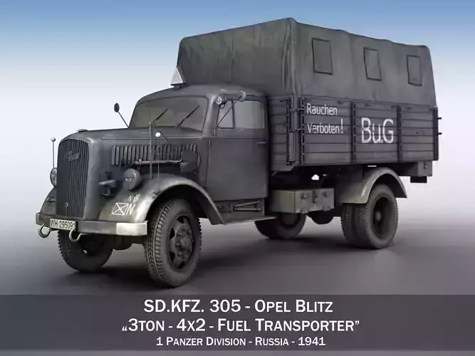 Opel Blitz 3ton - Fuel Transporter