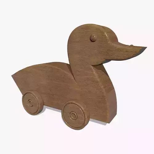 Wooden Toy Duck