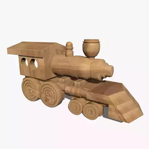 Wooden Toy Train