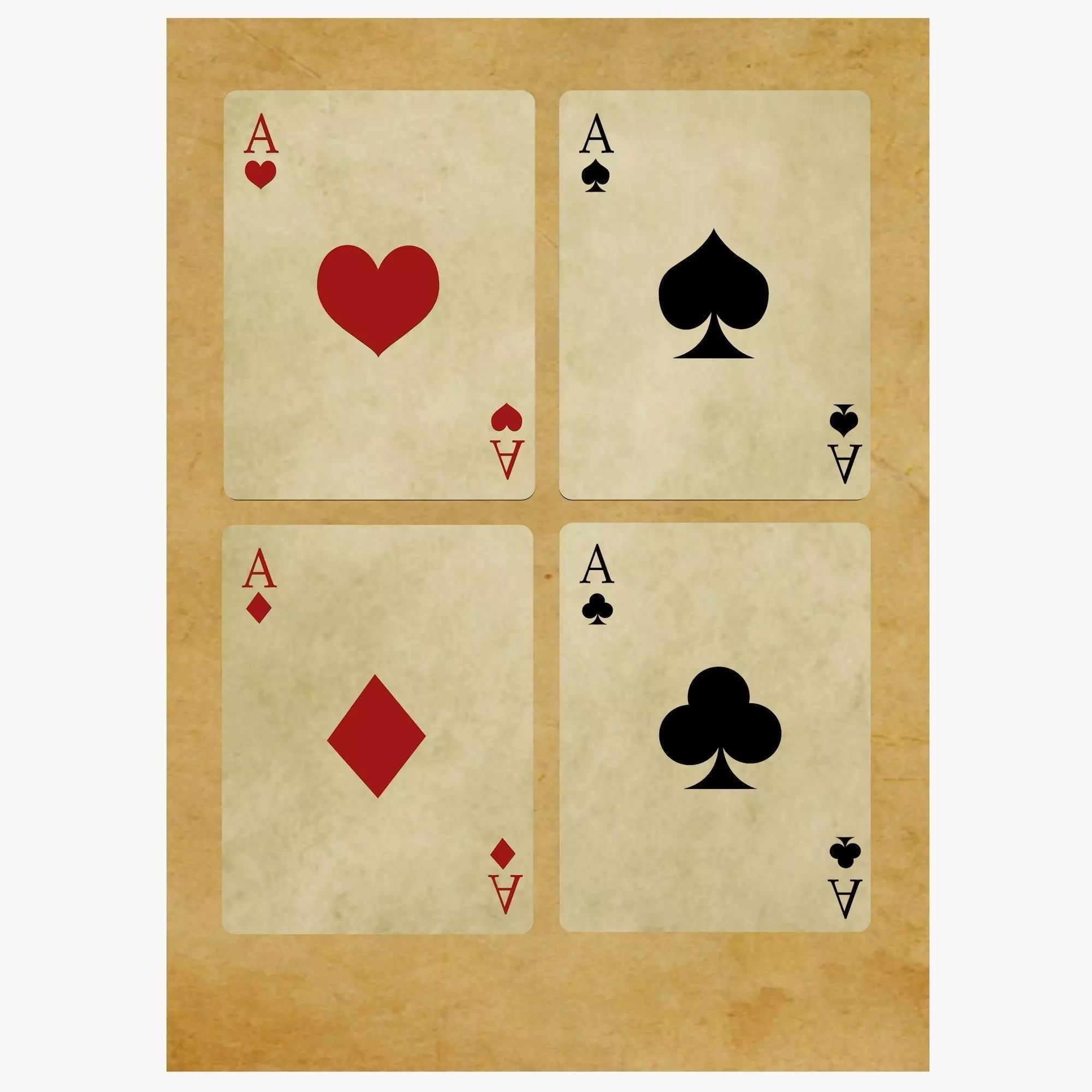 Playing Cards 3D model_0