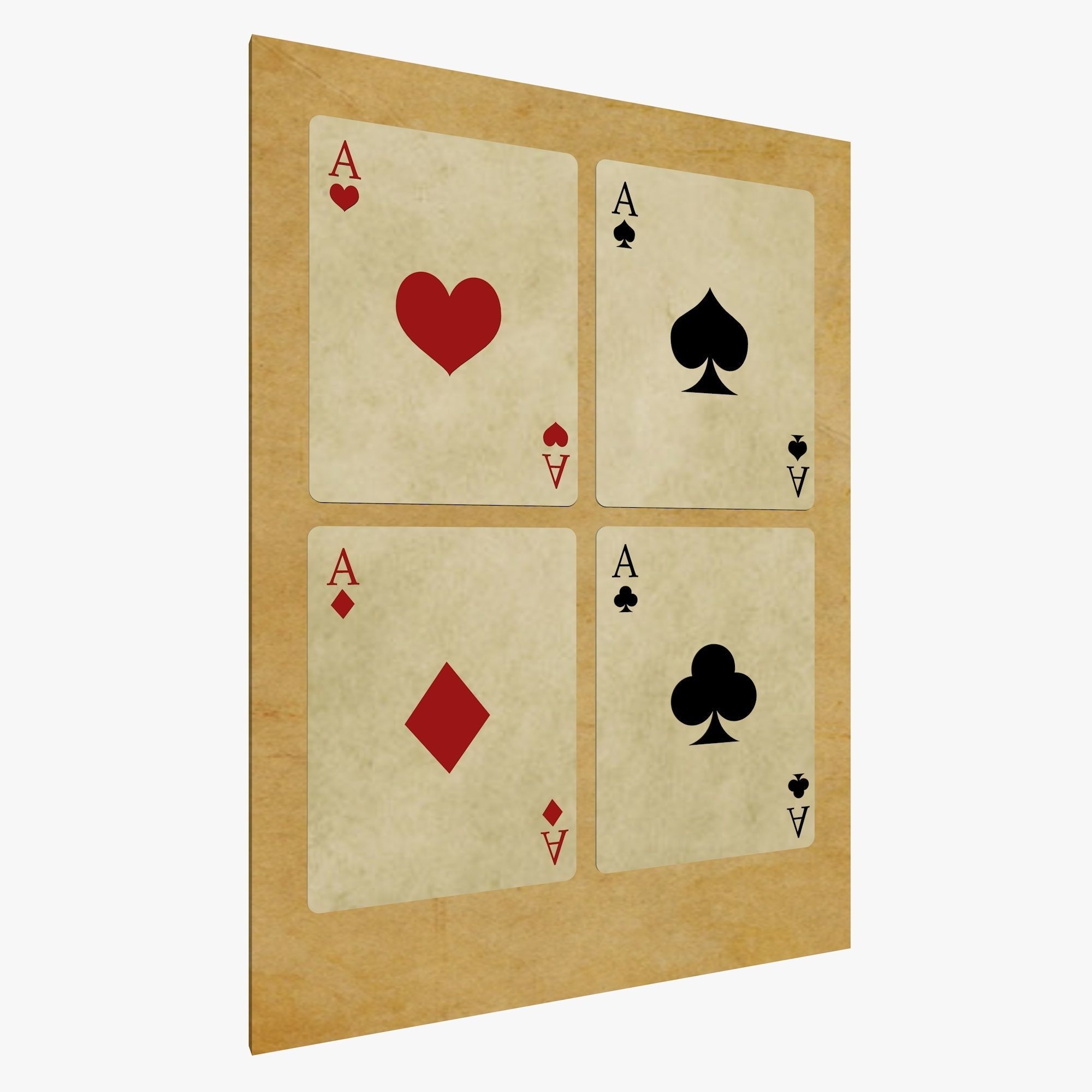 Playing Cards 3D model_2