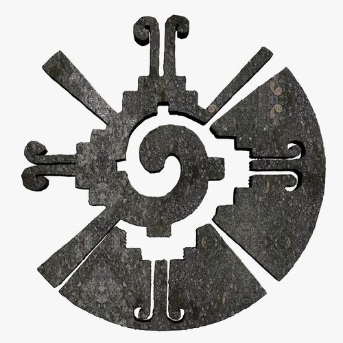 Hunab Ku Maya Symbol 3D model