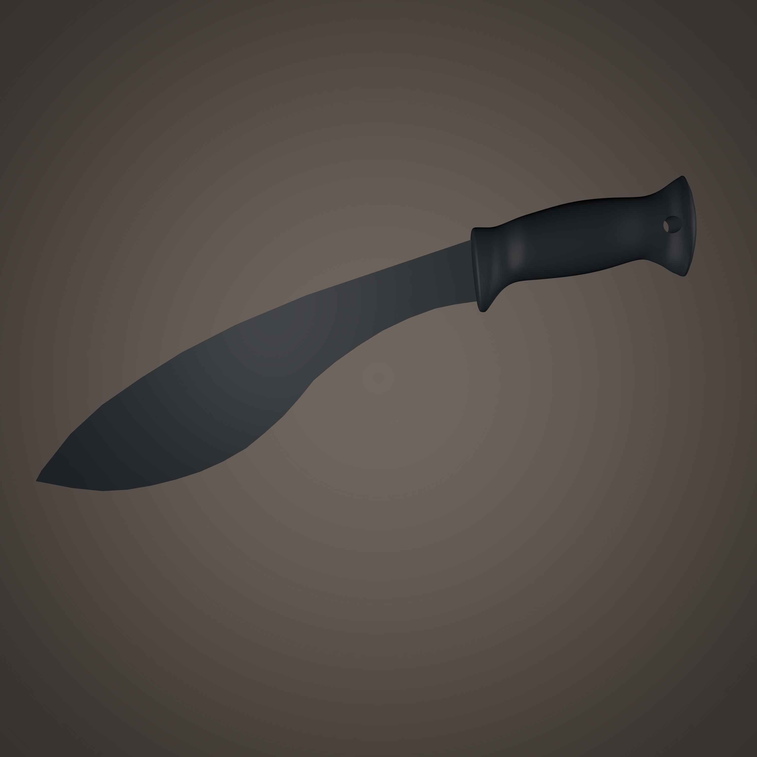 Gurkha Knife 3D model_5