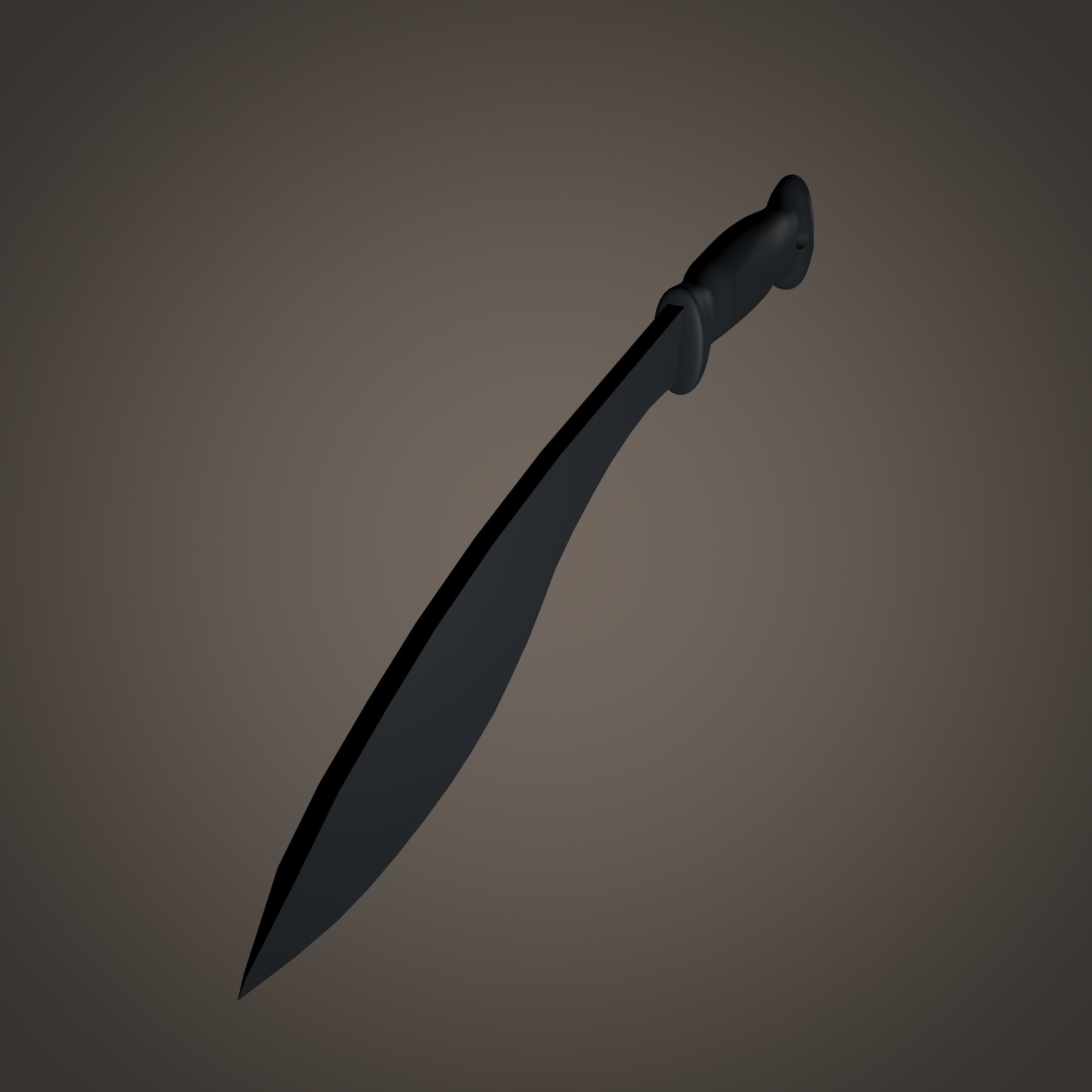 Gurkha Knife 3D model_6
