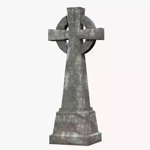 Gravestone celtic cross
