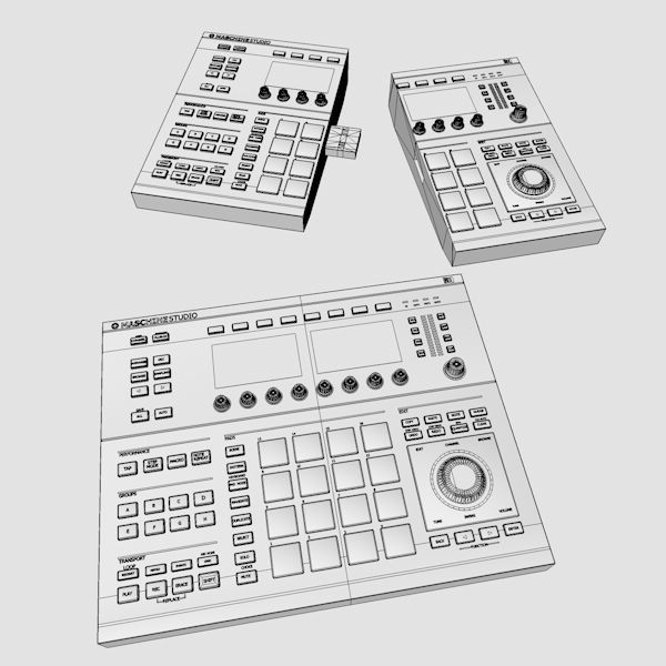 Flash Drive 3D model_5