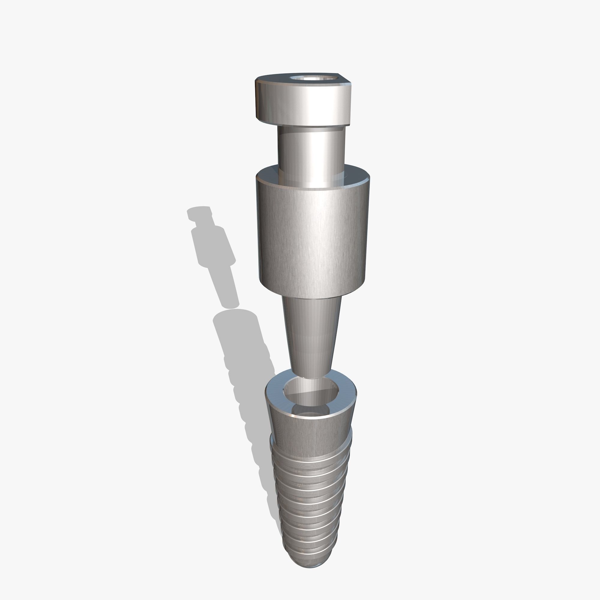 Dental Implant 3D model_2