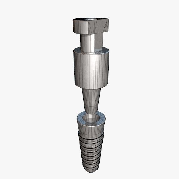 Dental Implant 3D model_4