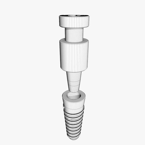 Dental Implant 3D model_5