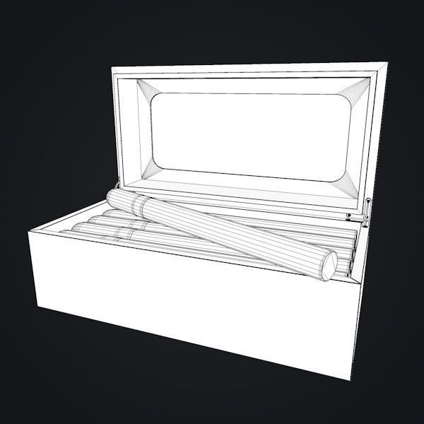 Cigar Humidor 3D model_9