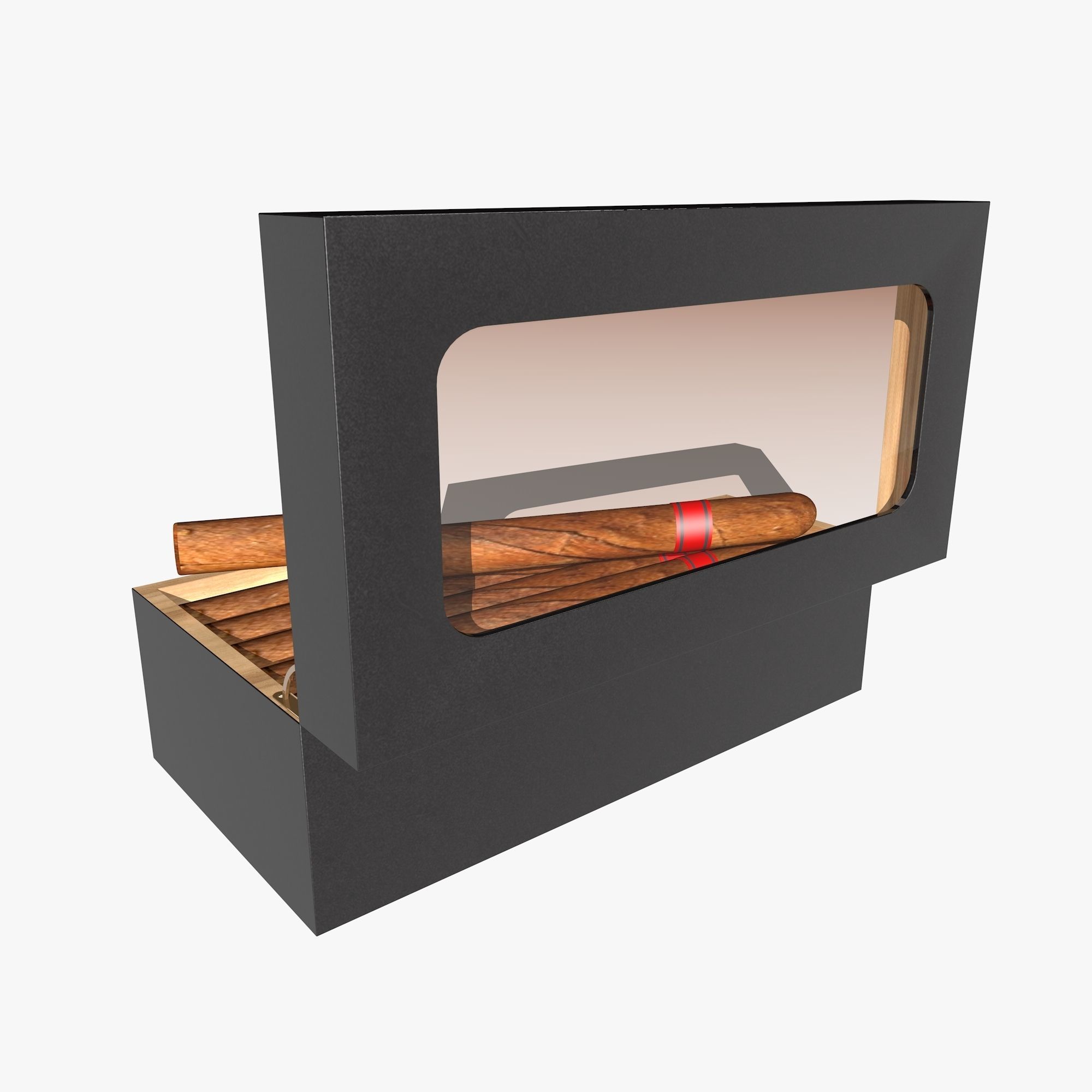 Cigar Humidor 3D model_6