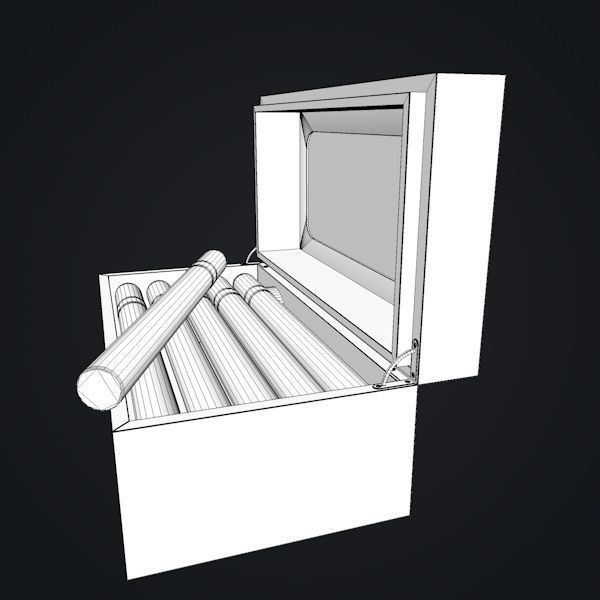 Cigar Humidor 3D model_8