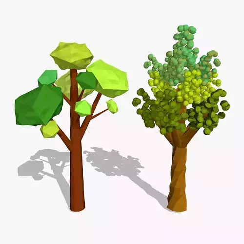 Cartoon Trees