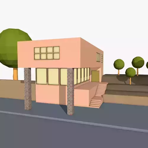 Cartoon Office Scene 