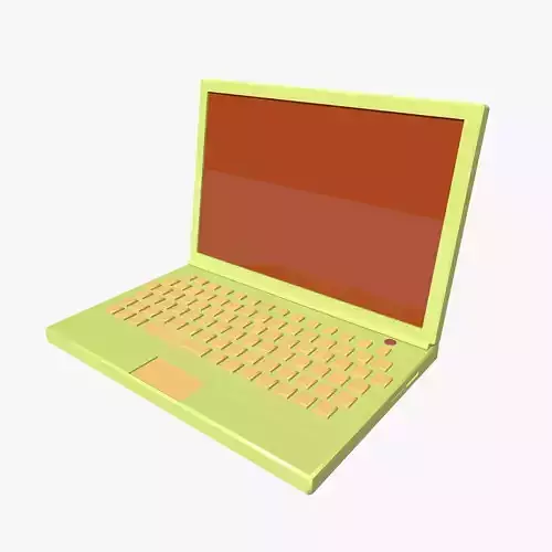 Cartoon Laptop 