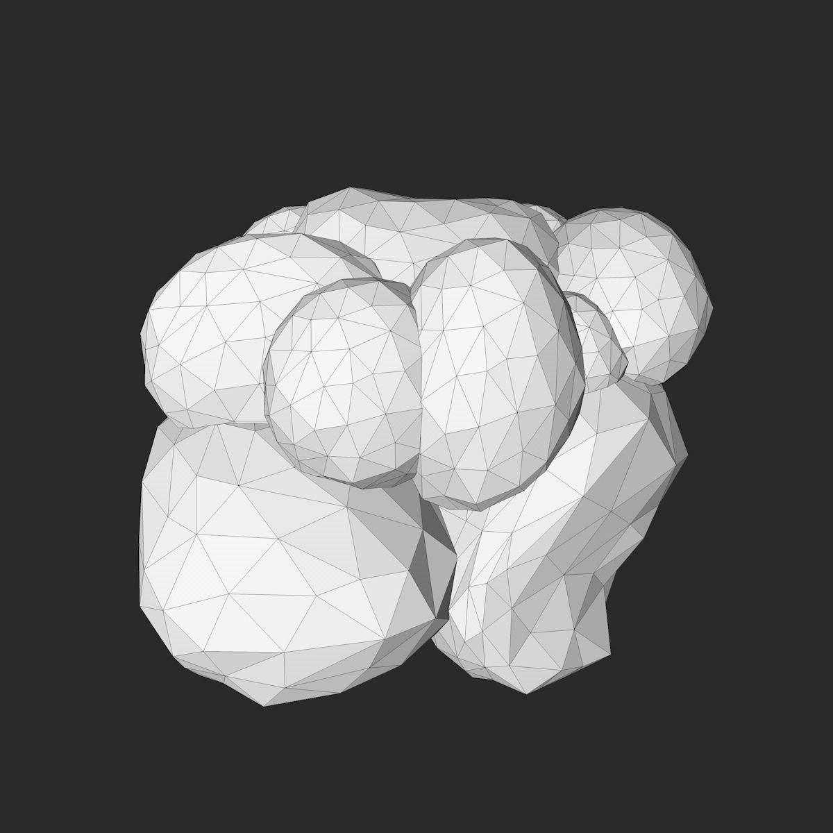 Wooden Bridge 3D model_6