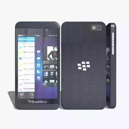 Blackberry Z10 3D model