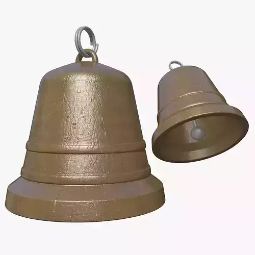 Bell 3D Model metal 3D model