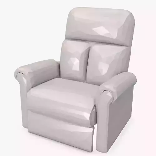 Armchair  in Low Poly Style