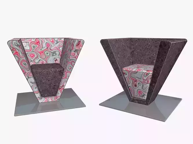 Modern Armchair 3D model