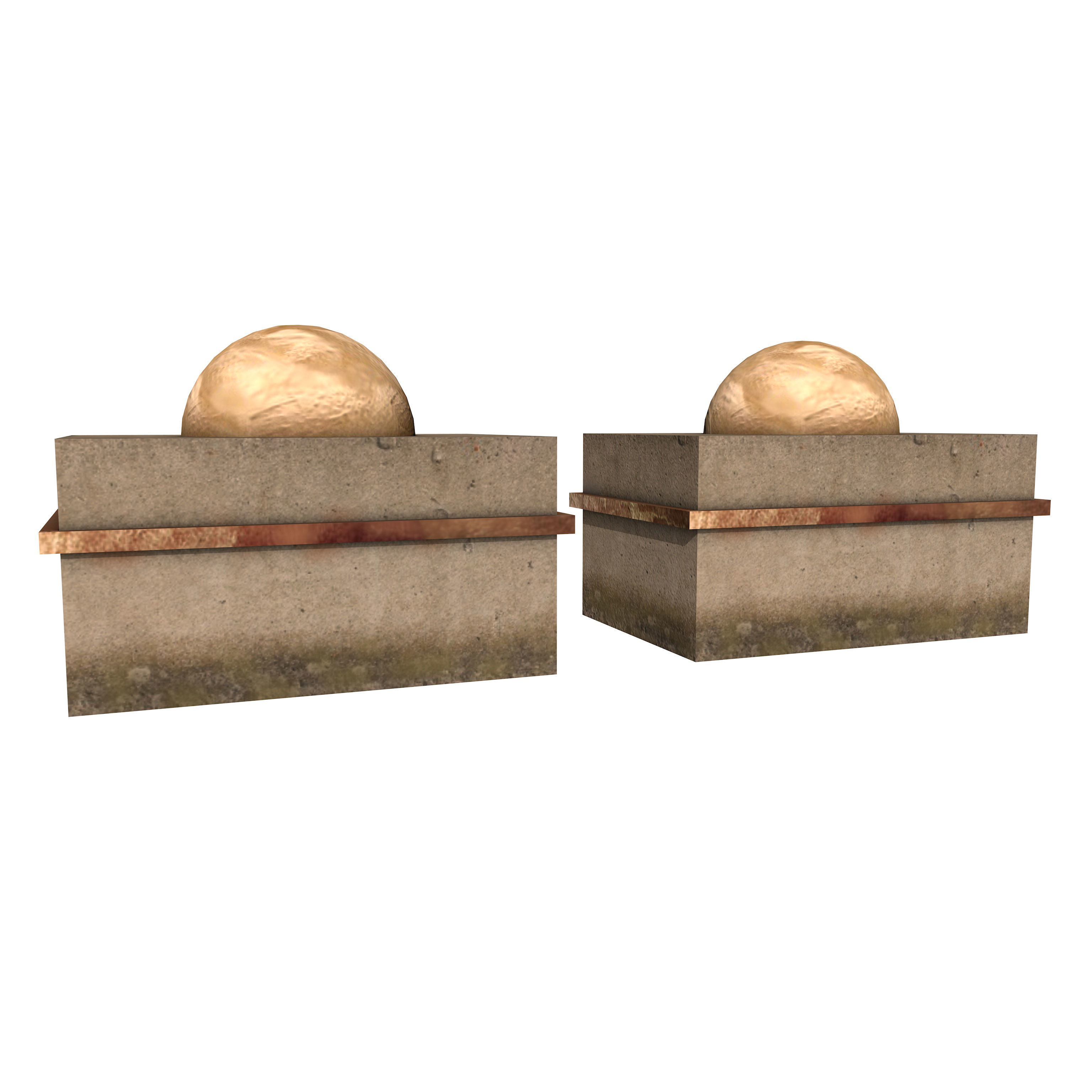 Afghan House Low-poly 3D model_5