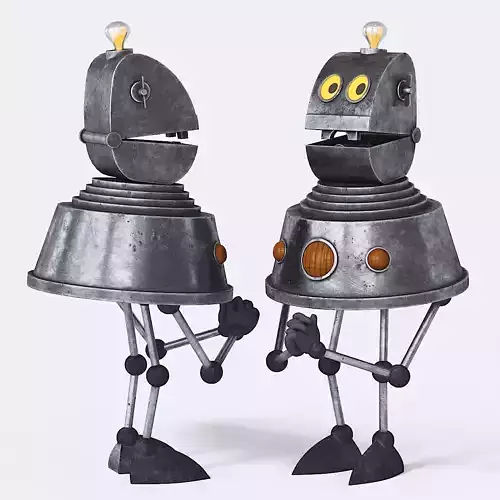 The Mystery of the Third Planet Robot 3D model The Mystery of the Third Planet Robot 3D model