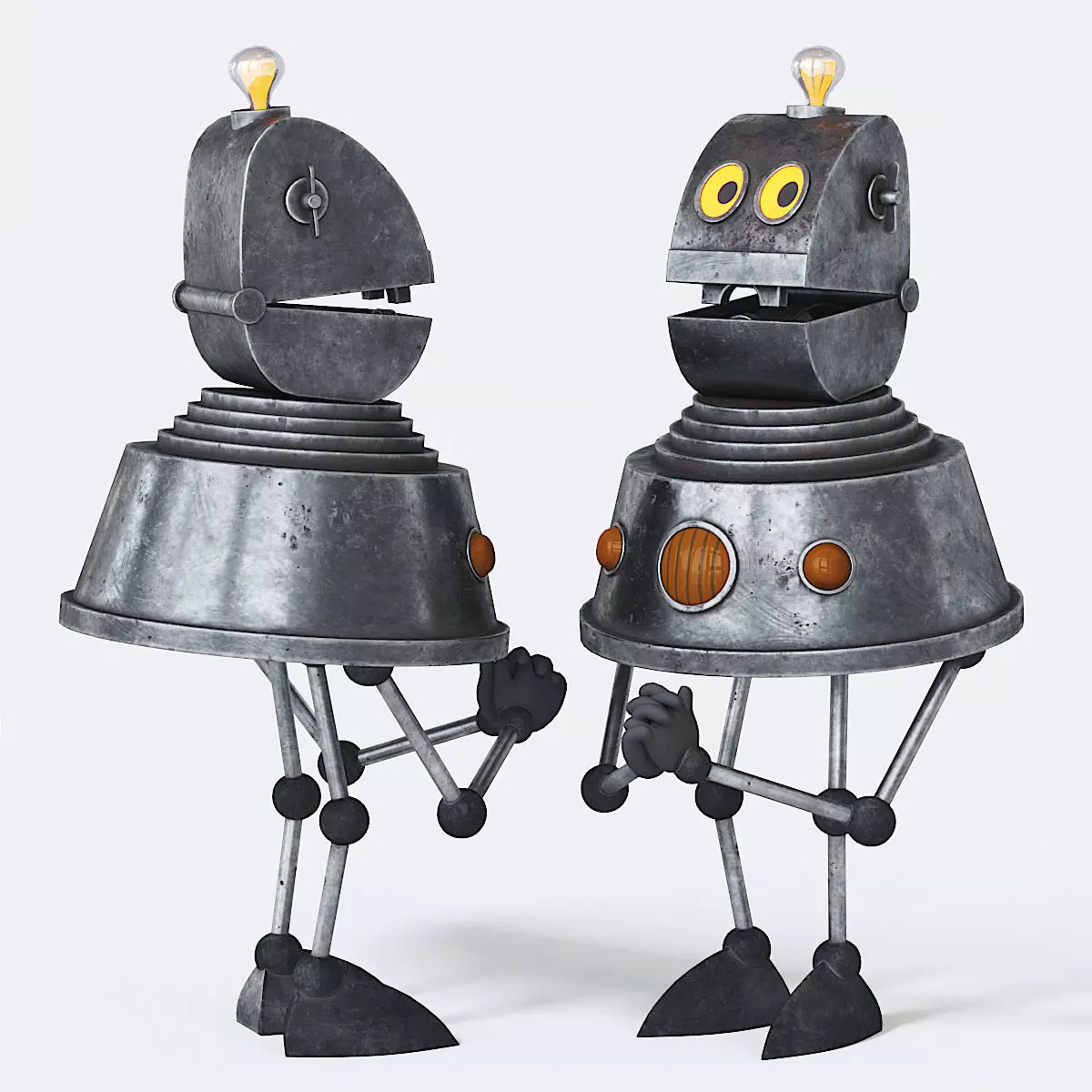 The Mystery of the Third Planet Robot 3D model_0