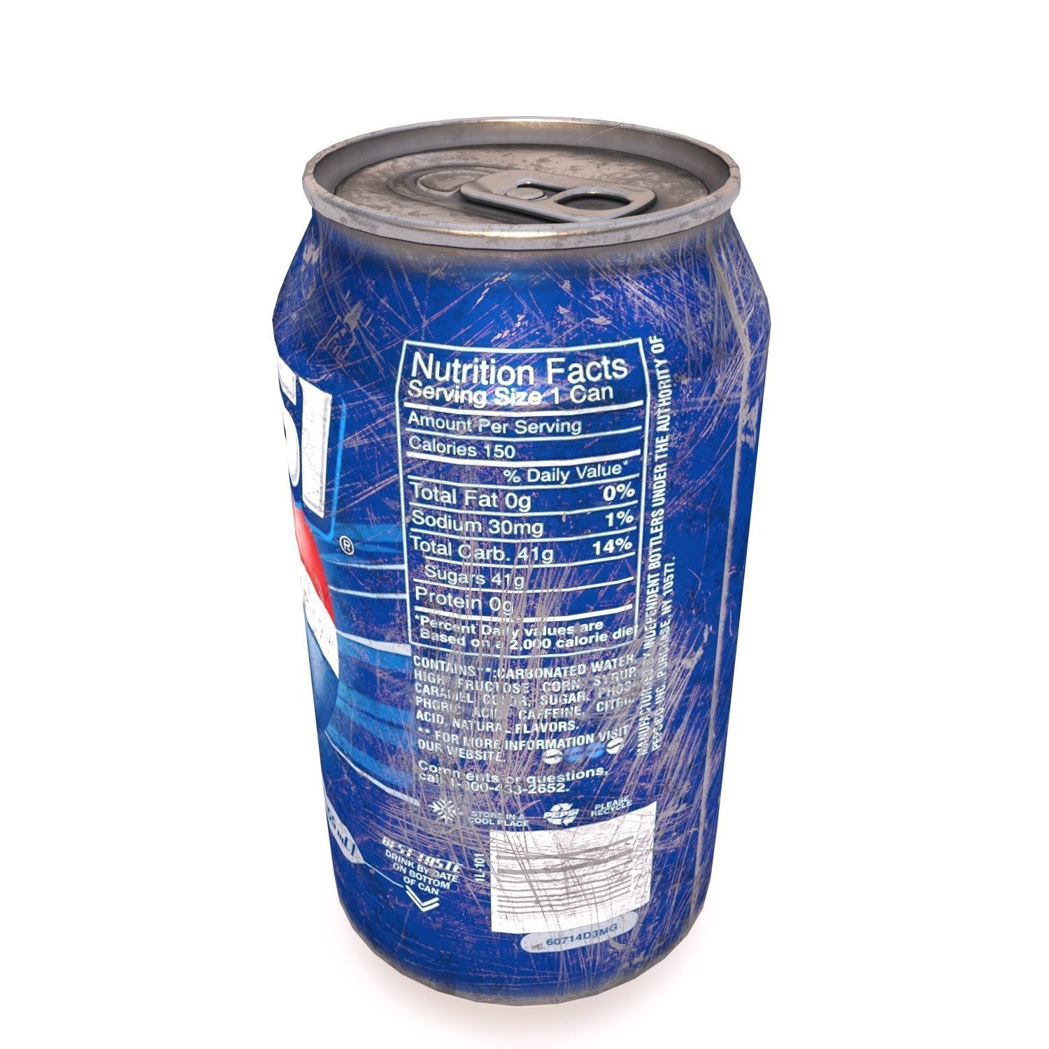 Pepsi Old Can 3D model_1