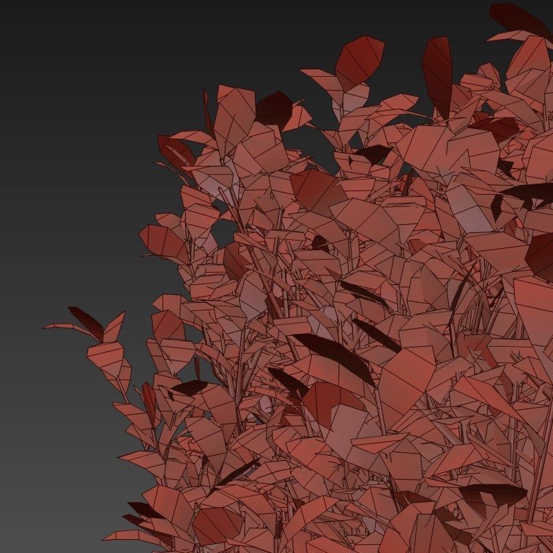 Garden Set 01 3D model_7