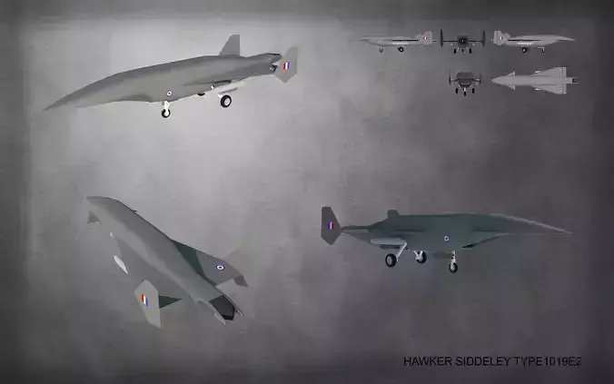 HAWKER SIDDELEY TYPE 1019E2