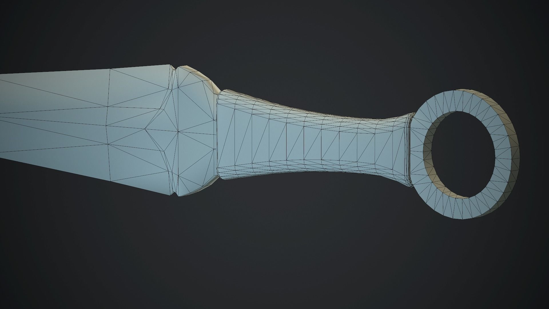 Throwing Knife PBR Game Ready Low-poly 3D model_21