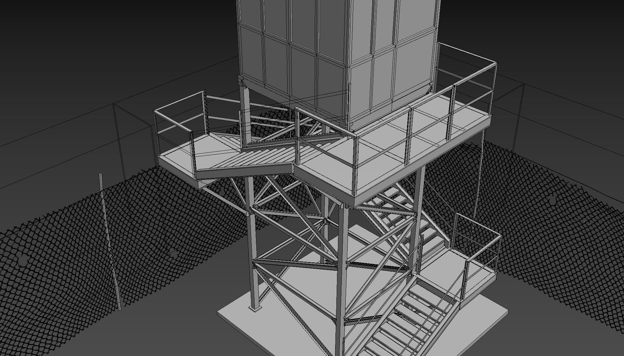 Military Camp Elements 3D model_4