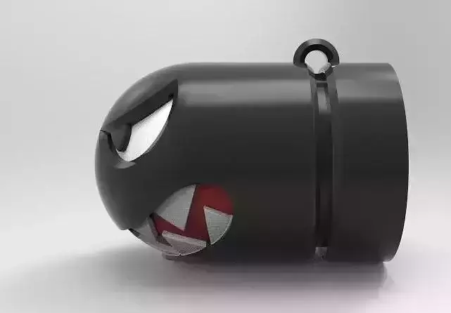 Bullet Bill Super Mario Bros  3D print model