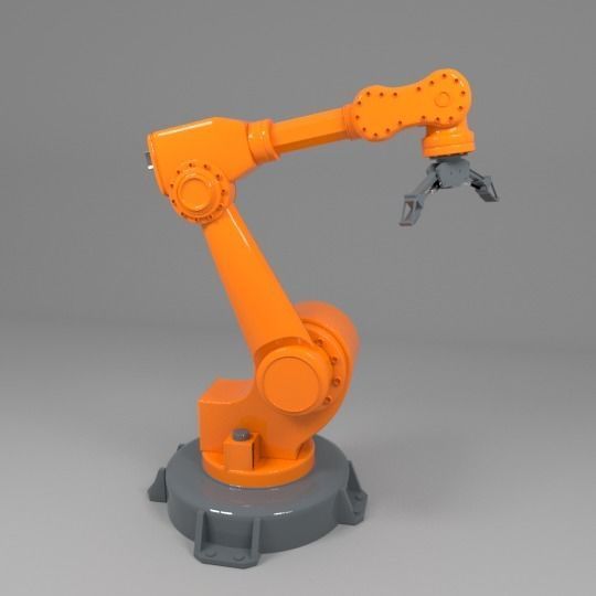 Robotic Arm 3D model_1