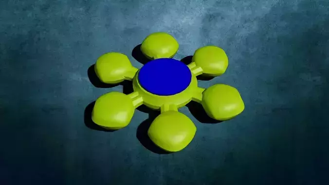 Fidget Spinner Free 3D print model