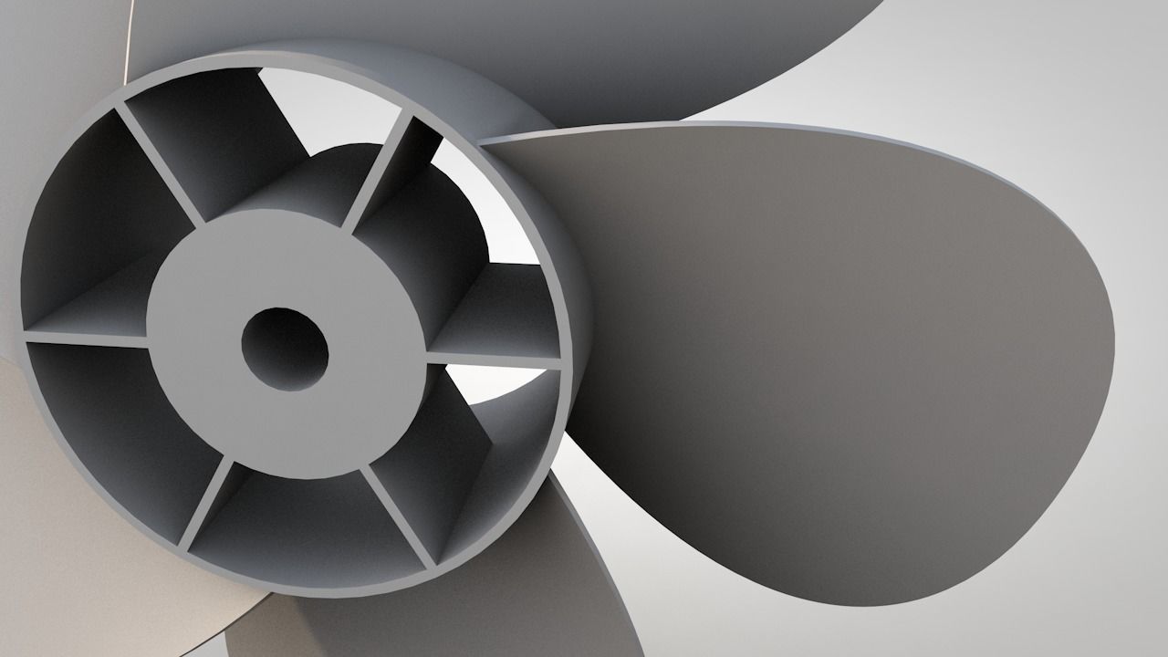Propeller 3D model_4